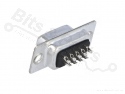 D-Sub Stekker DB9 9pins RS232 connector female